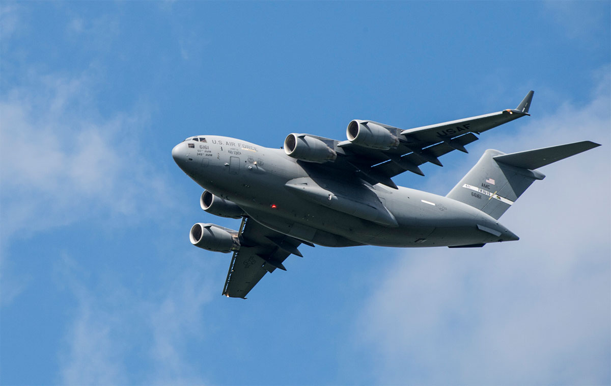 Full C-17 Fleet to Use 3D-Printed Drag Reduction Fins Within a Year, U.S. Air Force Official Says